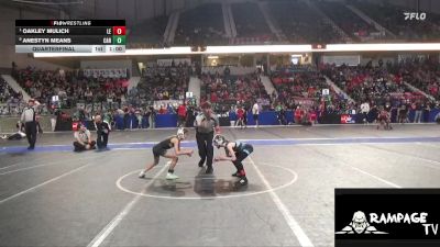 55 lbs Quarterfinal - Oakley Mulich, Lawrence Elite vs Anestyn Means, Carroll