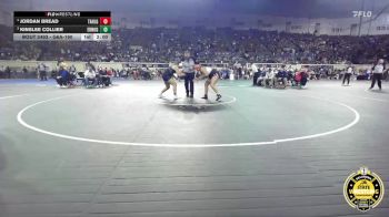 G6A-190 lbs Cons. Semi - Jordan Bread, Tahlequah-Girls vs Kinslee Collier, EDMOND NORTH-Girls