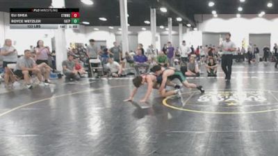 123 lbs Rr Rnd 2 - Eli Shea, CTWHALE - BHSE vs Royce Wetzler, VA Team Predator - BHSE