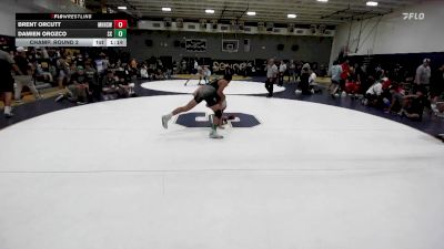 144 lbs Champ. Round 2 - Damien Orozco, Surfside X vs Brent Orcutt, Mission Hills High School Wres