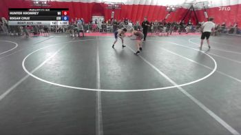 144 lbs Cons. Round 3 - Hunter Kromrey, Weigh-in Club vs Edgar Cruz, Chippewa Elite Wrestling