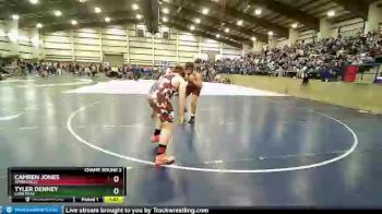 215 lbs Champ. Round 2 - Tyler Denney, Lone Peak vs Camren Jones, Springville