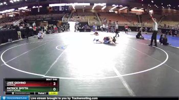 106 lbs Champ. Round 2 - Jake Giovino, Satellite vs Patrick Smyth, Lovett School