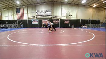 110 lbs Rr Rnd 1 - Rajun Pebworth, Coalgate Wildcat Wrestling Club vs Grady Caldwell, Elgin Wrestling