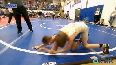 85 lbs Quarterfinal - Stephen Praytor, Salina Wrestling Club vs Colt Ragsdale, Pryor Tigers