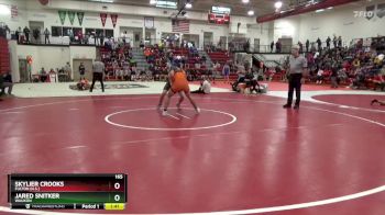 165 lbs Cons. Round 3 - Jared Snitker, Waukon vs Skylier Crooks, Fulton (H.S.)