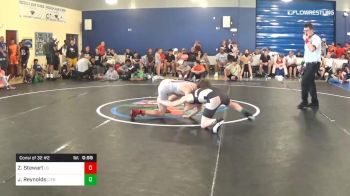 120 lbs Consi Of 32 #2 - Zach Stewart, Lake Gibson vs Jacob Reynolds, Citrus Wrestling Club