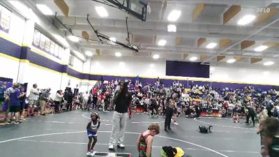 45 lbs Round 1 - Gabriella Manson, Mighty Warriors Wrestling Acad vs Cayne Dynski, Summerville Take Down