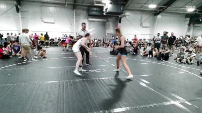 138 lbs Round 3 (4 Team) - Makayla Hinchey, R&R Ladies Purple vs Ella Hughes, AR-15