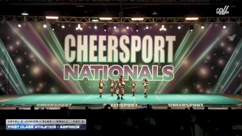 First Class Athletics - Airforce [2026 L2 Junior - Flex - Small Day 2] 2026 CHEERSPORT National All Star Cheerleading Championship