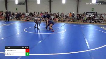 110 lbs Semifinal - Abigail Meyrer, Young Guns-Iowa vs Khloe Soria, Misfits