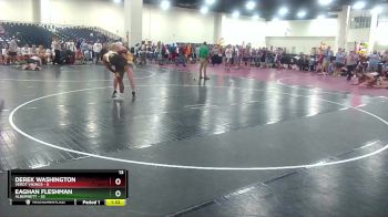 190 lbs Round 8 (10 Team) - Derek Washington, Verot Vikings vs Eaghan Fleshman, Alburnett