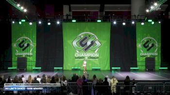 No Limits Dance - Sami Minardi [2026 Senior - Solo - Contemporary/Lyrical Day 1] 2026 CSG Dance Grand Nationals