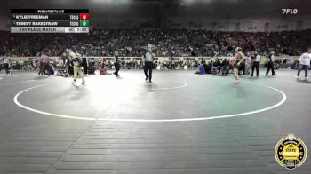 G5A-145 lbs 1st Place Match - Trinity Rakestraw, Tecumseh-Girls vs Kylie Freeman, Tonkawa-Girls