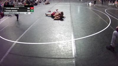 75 lbs Champ. Round 1 - Cole Augustyn, Ord Wresting Club vs Ryker Jensen, Wakefield Youth Wrestling