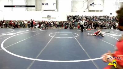 74 lbs Champ. Round 2 - Gabriel Brodsky, Club Not Listed vs Wesley Rokjer, Shaker Youth Wrestling