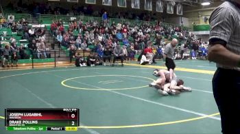 113 lbs 7th Place Match - Drake Pollins, Brighton HS vs Joseph Lugabihl, WAUSEON