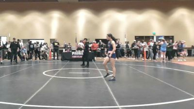 115 lbs Cons. Quarters - Katie Porcelli, Crash Girls Wrestling Club vs Danielis Casanova, LAW