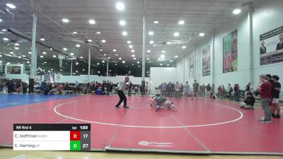 162 lbs Rr Rnd 4 - Caleb Hoffman, Mat Assassins Gray vs Charlie Herting, Kraken Red