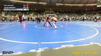150 lbs Consolation - Nina Shelger, Paradigm Wrestling vs Jaylee Simmons, Harrah