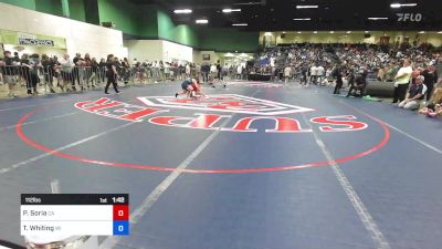 112 lbs Consi Of 4 - Paris Soria, CA vs Taylor Whiting, WI