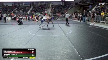 120 lbs Semifinal - Roman Tuttle, Salina vs Silas McCloy, Lawrence Elite Wrestling Club