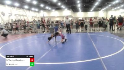 55 lbs 5th Place - Sariah The Last Panda, No Team vs Noah Nunez, Threshold WC