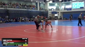 150 lbs Champ. Round 2 - Bret Payton, Edgerton vs Ebrahim Murry, Franklin