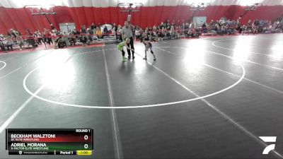 59-60 lbs Round 1 - Beckham Walztoni, DC Elite Wrestling vs Adriel Morana, X-Factor Elite Wrestling