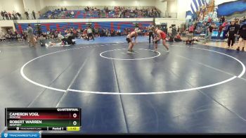 160 lbs Quarterfinal - Robert Warren, Newport vs Cameron Vogl, Moscow