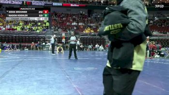 2A-215 lbs Champ. Round 2 - Mason Koehler, Glenwood vs Jesse Brouwer, AP-GC