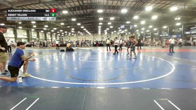 113 lbs Rr Rnd 1 - Alexavier Orellana, Doughboy Gold - HSB vs Kenny Villion, Elite Athletic Club Bad Boys - HSB
