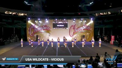 USA Wildcats - Vicious [2022 L1 - U16 Day 2] 2022 CCD Champion Cheer and Dance Grand Nationals