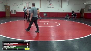 157 lbs Round 2 - Louden Bloxham, Cedar Rapids Kennedy vs Sawyer Bouwkamp, Prairie City Monroe