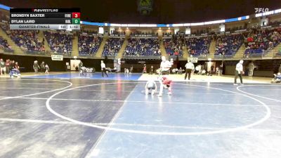 95 lbs Quarterfinal - Bronsyn Baxter, Forest Hills vs Dylan Laird, Ridley