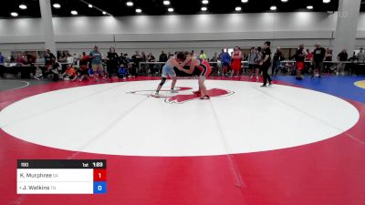 190 lbs C-8 #2 - Kylin Murphree, Georgia vs Jonas Watkins, Tennessee