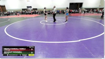 110B Quarterfinal - Brookley Mcdowell, Paola HS vs Mikayla Randall-varela, Cleveland