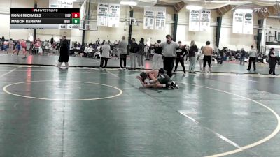 133 lbs 5th Place - Noah Michaels, Rider - UNATT vs Mason Kernan, WVU - UNATT