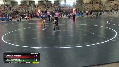 80 lbs Round 2 - Laydon Owens, Bradley Pride Wrestling Club vs Cannon Kaeser, Rabbit Wrestling Club