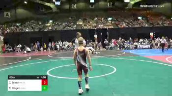 69 lbs Round Of 32 - Boden Bingen, Project WC vs Chase Brown, Metro Wr Ac