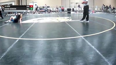 113 lbs Consi Of 32 #1 - Cj Saiz, Stout Wr Ac vs David Gordon, Rolling Hills WC