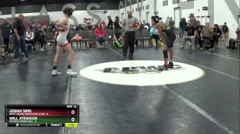 105 lbs Round 3 (8 Team) - JOSIAH SIMS, West Shore Wrestling Club vs Will Atkinson, Minions Green (GA)