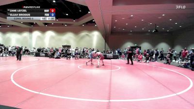 144 lbs Cons. Round 5 - Zane Leitzel, Maryland vs Elijah Brosius, Pennsylvania