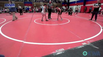 90 lbs Round Of 16 - Rhyder Sutherland, Pawhuska Elks Takedown vs Noah Herron, Collinsville Cardinal Youth Wrestling