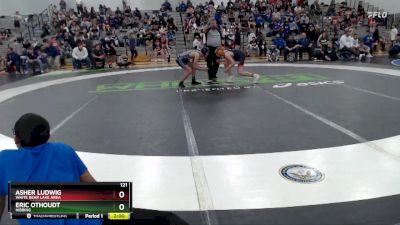 121 lbs Round 2 - Eric Othoudt, Hibbing vs Asher Ludwig, White Bear Lake Area