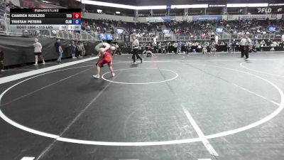 115 lbs Round Of 32 - Camren Koelzer, Titan Wrestling vs Tristan Peters, Claremore Wrestling Club