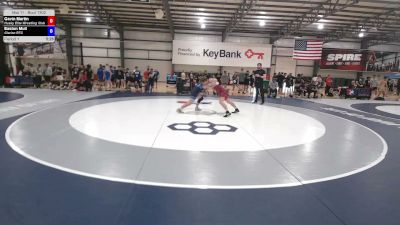 57 kg Cons. Rd Of 32 - Gavin Martin, Husky Elite Wrestling Club vs Easton Mull, Clarion RTC