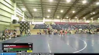 140 lbs Round 4 (10 Team) - Aubrie Raposa, NEVADA1 vs Brady Boll, MONTANA