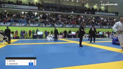 FERNANDO MATOS vs GUILHERME ANDRADE 2019 European Jiu-Jitsu IBJJF Championship