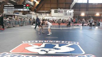 113 lbs Quarterfinal - Aiden Morris, New York Military Academy vs Tavin Shaffer, Superior